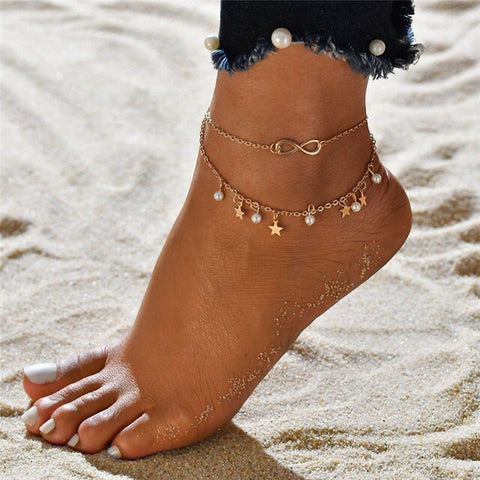 Summer Time Set Anklets