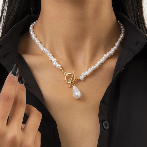 Natural Akoya Pearls Pendant Necklace