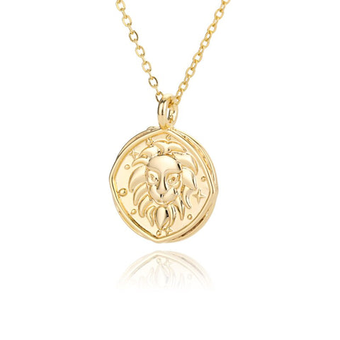 Caelum Zodiac Necky Gold Plated 14k