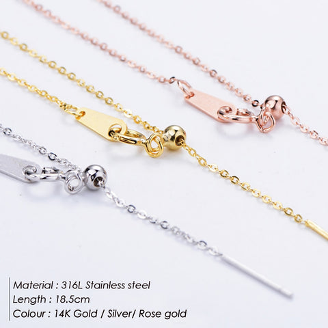 Toyoma Extra Charm 14k Plated Anklet