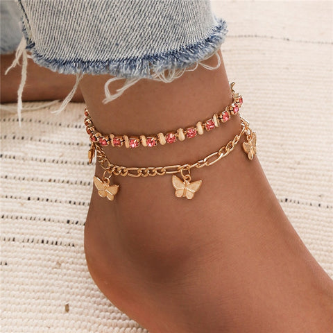 Bled Bohemian Collection Anklet Sets