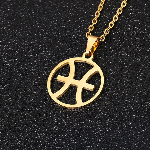 Nova Star Zodiac Sign Necklaces