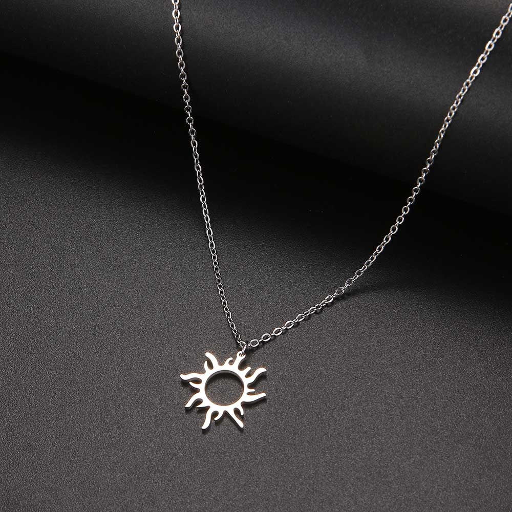 Nanjing Necklace Gold Plated 14k Esthetic Sun