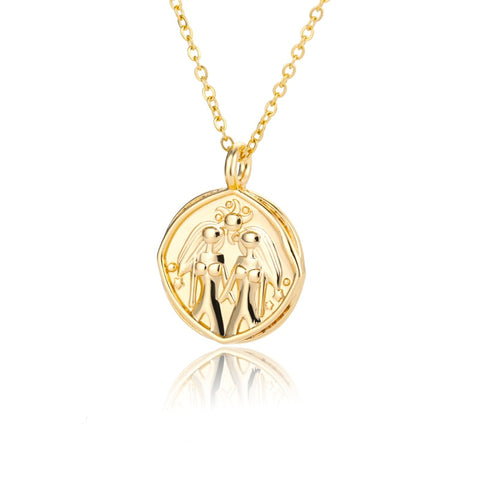 Caelum Zodiac Necky Gold Plated 14k