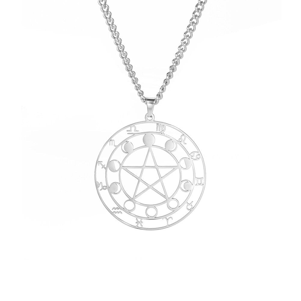 Trendy Moon Phases includes Zodiacs Necky