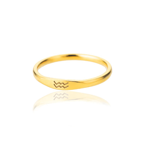 Katowice Zodiac Sign Ring