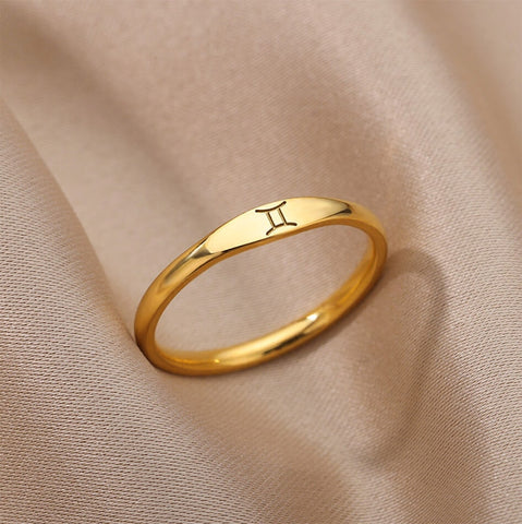 Katowice Zodiac Sign Ring