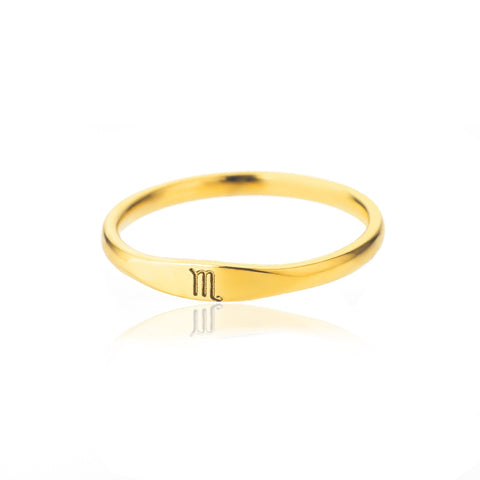 Katowice Zodiac Sign Ring