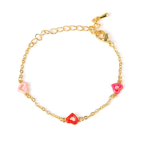 Aomori Red Heart Anklet
