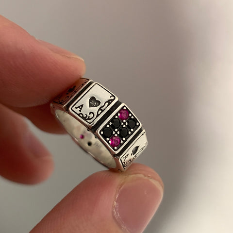 Marseille Vintage Playing Card Ring