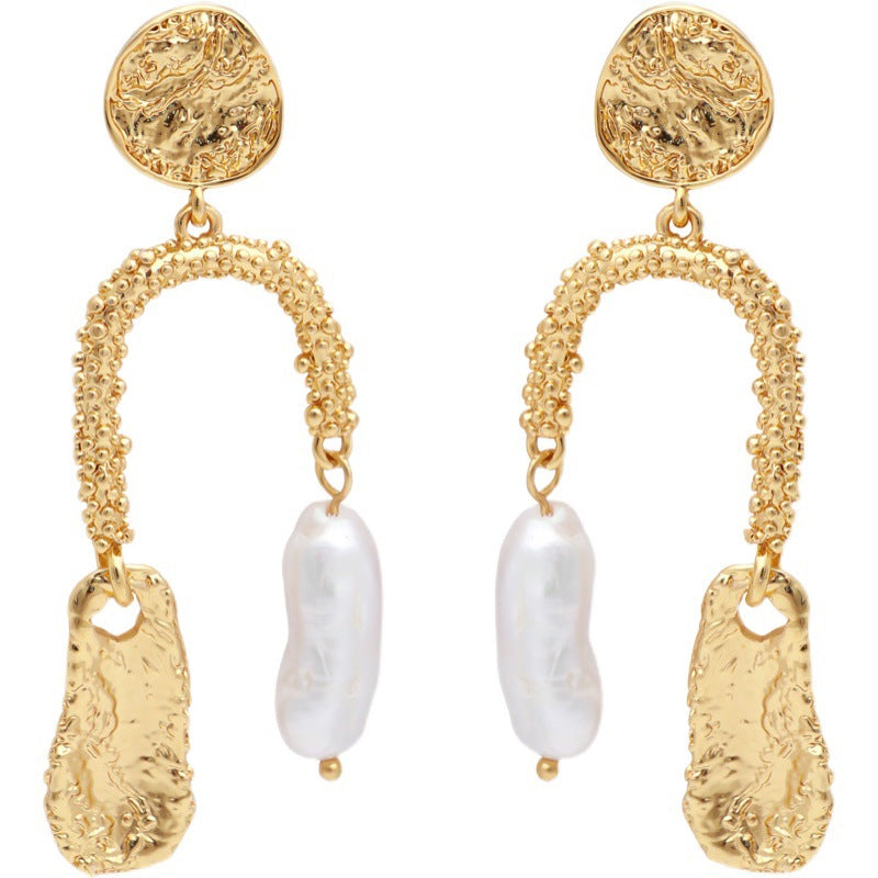 Cleopatra Pearl Earrings