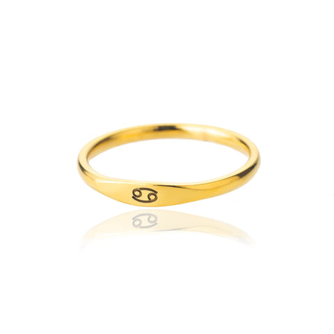 Katowice Zodiac Sign Ring