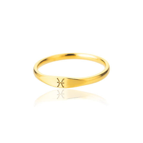 Katowice Zodiac Sign Ring