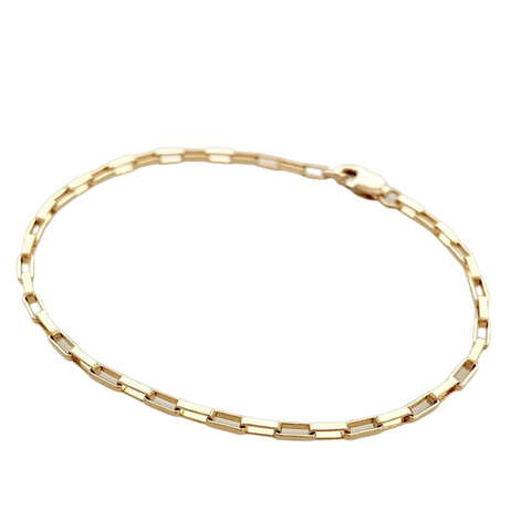 Suceava 14K Gold Filled Chain Bracelet Handmade Jewelry